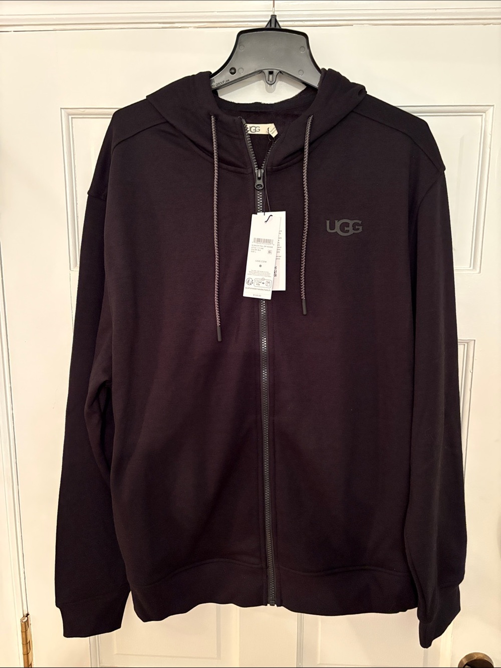 UGG Shiloh Full Zip Hoodie Black size Large